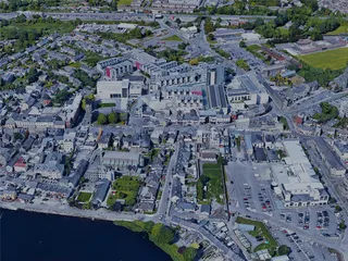 Athlone City, Ireland (2023) 3D Model