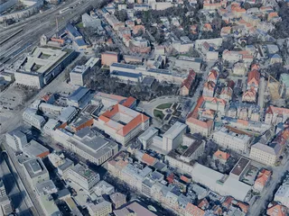 Augsburg City, Germany (2025) 3D Model