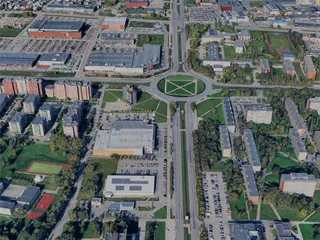 Klaipeda City, Lithuania (2024) 3D Model