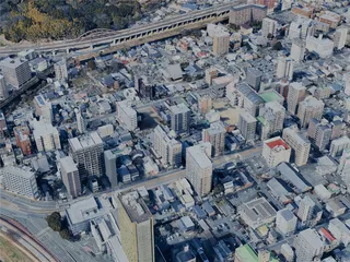 Kumamoto City, Japan (2025) 3D Model