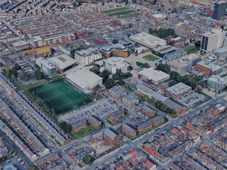 Middlesbrough City, UK (2024) 3D Model