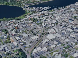 Olympia City, WA, USA (2024) 3D Model