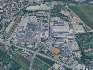 Plock City, Poland (2024) 3D Model