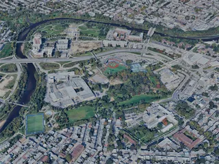 Quebec City, Canada (2024) 3D Model