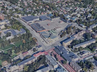 Siauliai City, Lithuania (2023) 3D Model