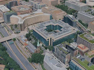 Washington City, DC, USA (2024) 3D Model