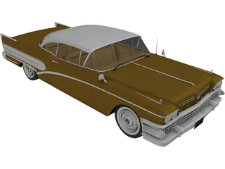 Buick Riviera Special (1958) 3D Model