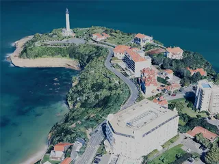 Biarritz City, France (2024) 3D Model