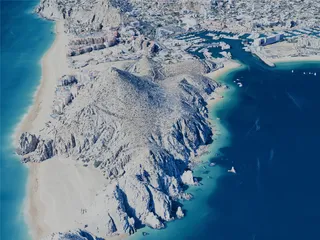 Cabo San Lucas City, Mexico (2025) 3D Model