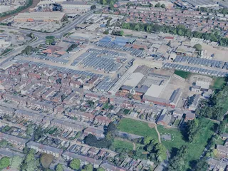 Hull City, UK (2025) 3D Model