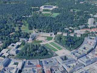 Karlsruhe City, Germany (2025) 3D Model