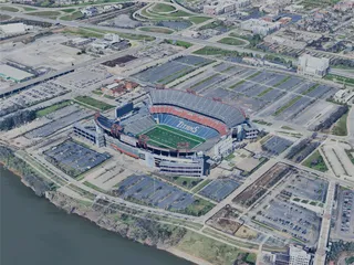 Nashville City, USA (2024) 3D Model