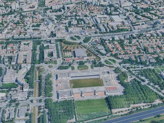Nimes City, France (2024) 3D Model