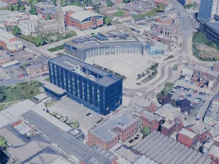 Preston City, UK (2024) 3D Model