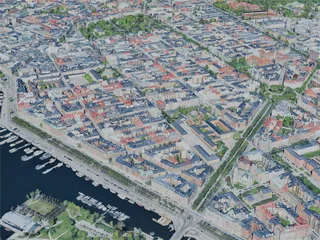Stockholm City, Sweden (2024) 3D Model