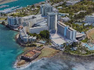 San Juan City, Puerto Rico (2023) 3D Model
