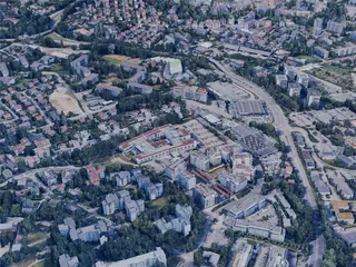 Annecy City, France (2025) 3D Model preview
