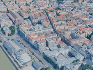 Budapest City, Hungary (2025) 3D Model preview