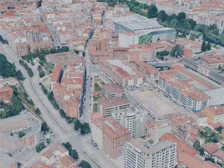 Burgos City, Spain (2025) 3D Model preview