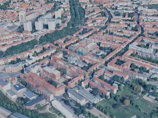 Erfurt City, Germany (2025) 3D Model preview