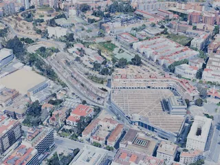 Huelva City, Spain (2025) 3D Model preview