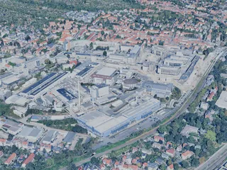 Jena City, Germany (2025) 3D Model preview