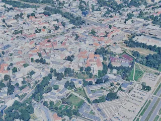 Lublin City, Poland (2025) 3D Model preview