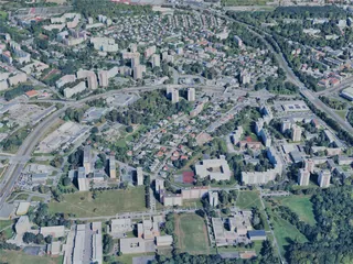 Ostrava City, Czechia (2025) 3D Model preview