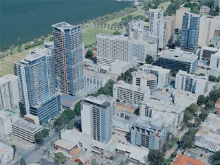 Perth City, Australia (2025) 3D Model preview
