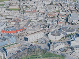 Plymouth City, UK (2025) 3D Model preview