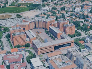 Treviso City, Italy (2025) 3D Model preview