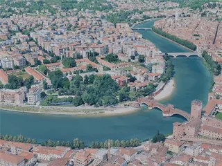 Verona City, Italy (2025) 3D Model preview