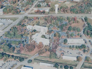 Fayetteville City, USA (2025) 3D Model preview