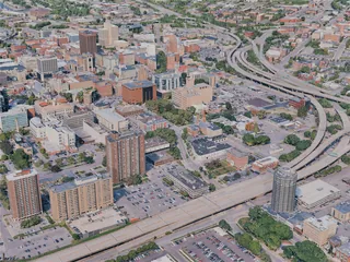 Syracuse City, USA (2025) 3D Model preview