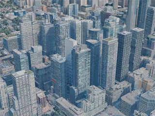 Toronto City, Canada (2025) 3D Model preview