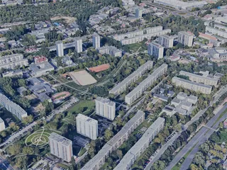 Zielona Gora City, Poland (2025) 3D Model preview