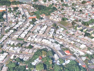 Mayaguez City, Puerto Rico (2025) 3D Model preview