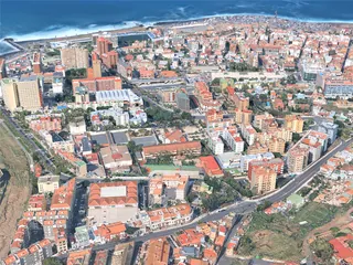 Puerto de la Cruz City, Spain (2025) 3D Model preview