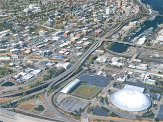 Tacoma City, USA (2025) 3D Model preview