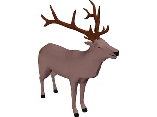 Deer 3D Model