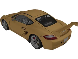 Porsche Cayman S 3D Model