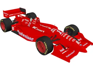 Indycar 3D Model