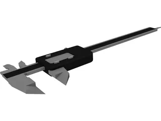 Mitutoyo Digital Caliper PCB-4 3D Model