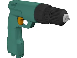 Cordless Drill 3D Model