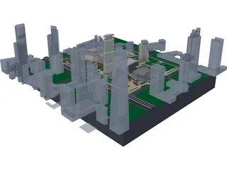 City Centre 3D Model