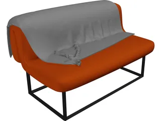 Sofa Bed 3D Model