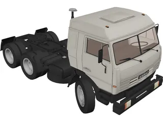 KAMAZ 3D Model