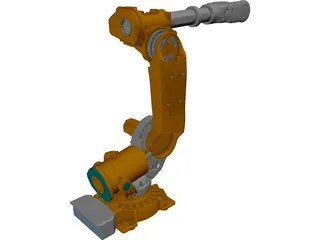 ABB IRB6640 Robot 3D Model