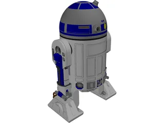 Star Wars R2D2 3D Model