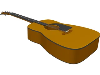 Guitar 3D Model